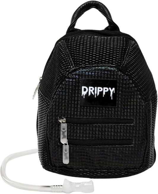 The Reflective Mini hydration pack in black reflective finish, 1.5L